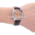 SKONE 9108 quartz movt leather strap calendar watches